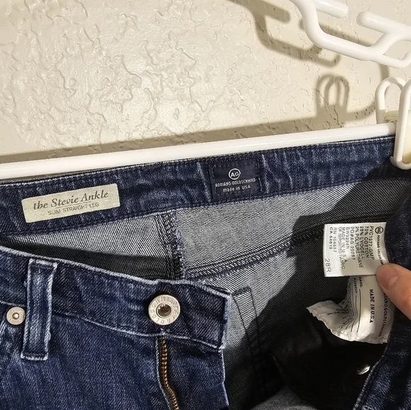 Adriano Goldschmied Stevie Ankle Slim Straight Leg Jeans